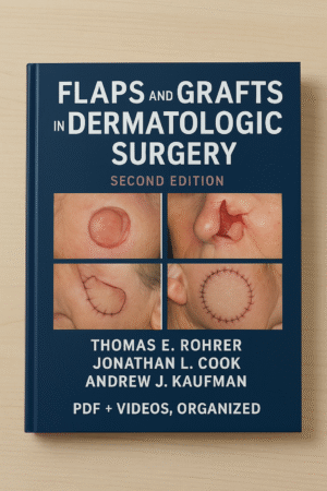 Flaps and Grafts in Dermatologic Surgery, 2nd Edition (PDF+ Videos, Organized)